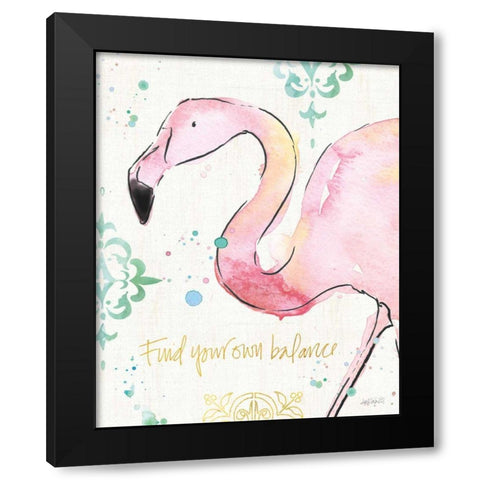 Palm Passion III Black Modern Wood Framed Art Print with Double Matting by Tavoletti, Anne