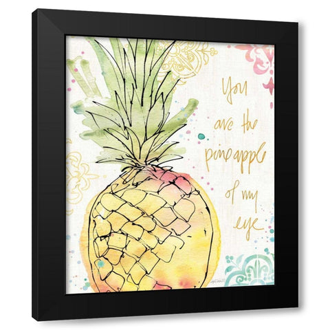 Palm Passion VIII Black Modern Wood Framed Art Print by Tavoletti, Anne