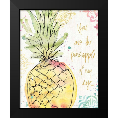 Palm Passion VIII Black Modern Wood Framed Art Print by Tavoletti, Anne