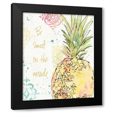 Palm Passion IX Black Modern Wood Framed Art Print with Double Matting by Tavoletti, Anne