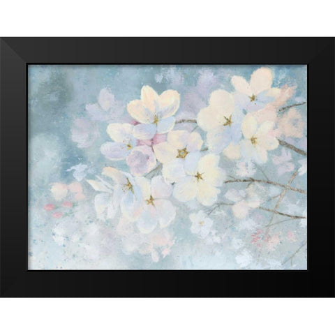 Splendid Bloom Black Modern Wood Framed Art Print by Wiens, James