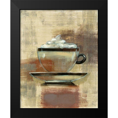 Cafe Classico II Neutral Black Modern Wood Framed Art Print by Vassileva, Silvia