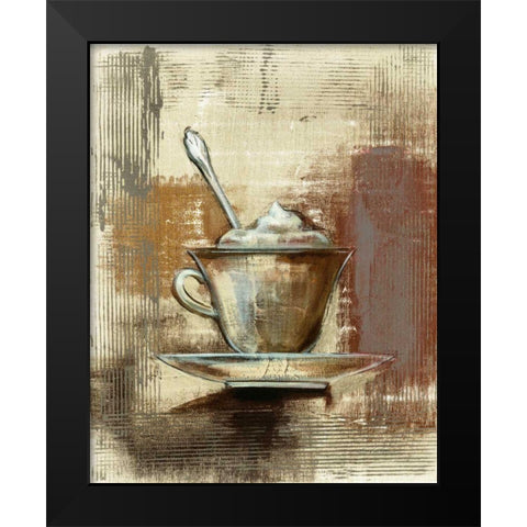 Cafe Classico III Neutral Black Modern Wood Framed Art Print by Vassileva, Silvia