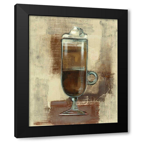 Cafe Classico IV Neutral Black Modern Wood Framed Art Print by Vassileva, Silvia