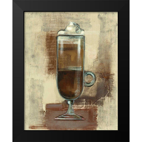 Cafe Classico IV Neutral Black Modern Wood Framed Art Print by Vassileva, Silvia