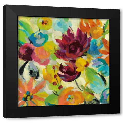 Autumn Joy II Black Modern Wood Framed Art Print by Vassileva, Silvia