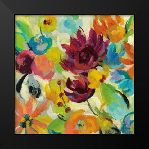 Autumn Joy II Black Modern Wood Framed Art Print by Vassileva, Silvia