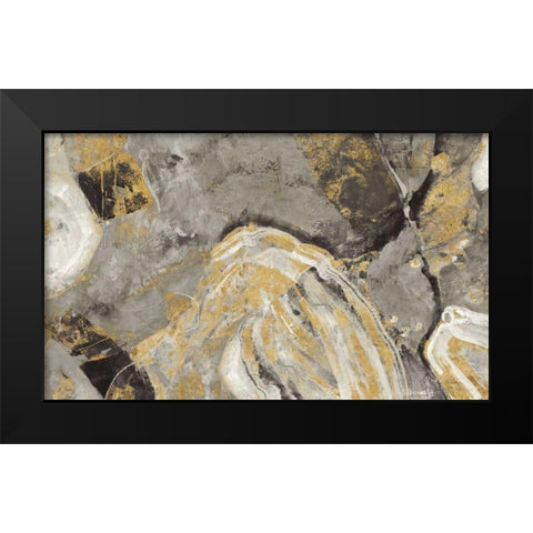 Painted Desert Phoenix Neutral Black Modern Wood Framed Art Print by Hristova, Albena