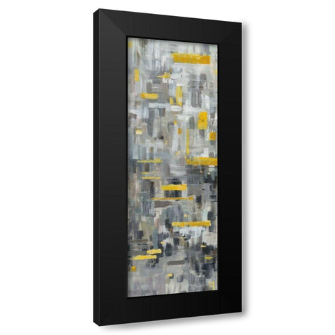 Reflections II Black Modern Wood Framed Art Print with Double Matting by Nai, Danhui