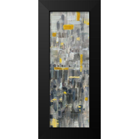 Reflections III Black Modern Wood Framed Art Print by Nai, Danhui