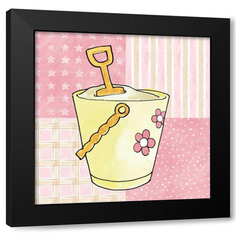 Coastal Baby V Black Modern Wood Framed Art Print by Grove, Beth