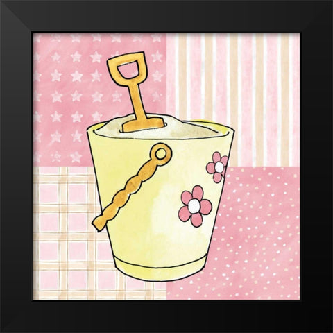 Coastal Baby V Black Modern Wood Framed Art Print by Grove, Beth