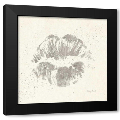 Shoe Fetish Quotes VIII Light Silver Black Modern Wood Framed Art Print by Adams, Emily