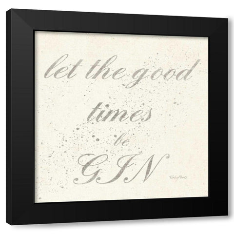 Shot Fetish Quotes X Light Silver Black Modern Wood Framed Art Print by Adams, Emily