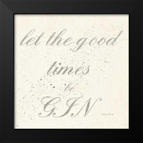 Shot Fetish Quotes X Light Silver Black Modern Wood Framed Art Print by Adams, Emily