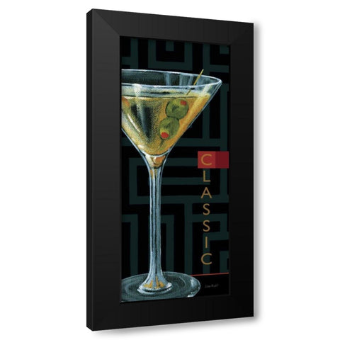 Its 5 PM IV Black Modern Wood Framed Art Print with Double Matting by Audit, Lisa