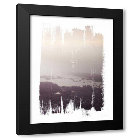 Painted Seaside III Black Modern Wood Framed Art Print by Marshall, Laura