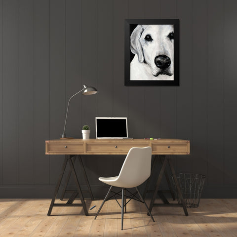 Sparta II Black Modern Wood Framed Art Print by Ducklow, Patsy