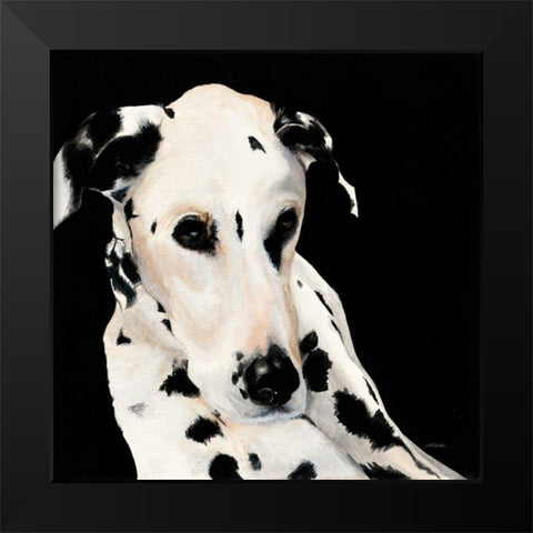 Smokey Black Modern Wood Framed Art Print by Ducklow, Patsy