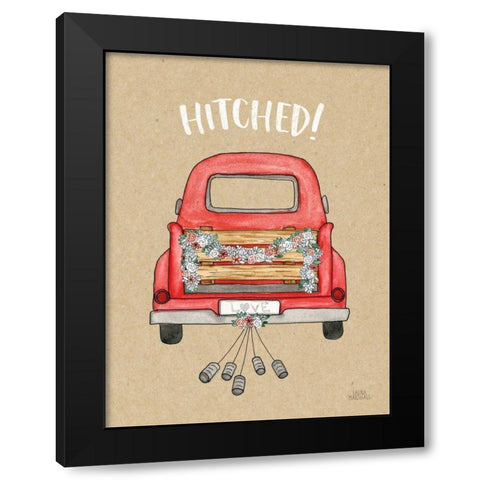 Loads of Love III Black Modern Wood Framed Art Print with Double Matting by Marshall, Laura