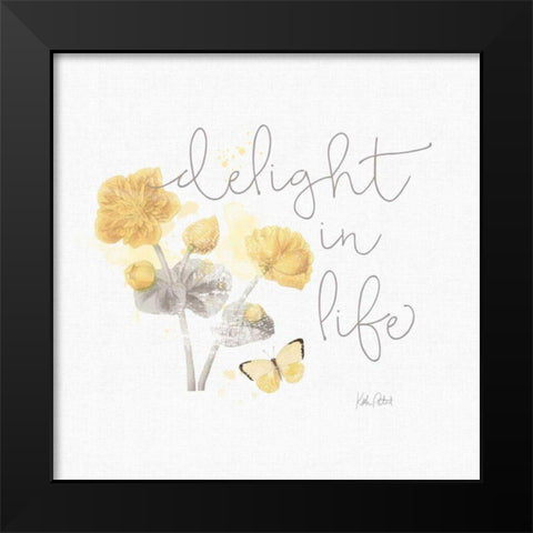 Sunny Day VI Black Modern Wood Framed Art Print by Pertiet, Katie