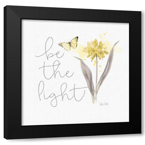 Sunny Day VII Black Modern Wood Framed Art Print with Double Matting by Pertiet, Katie