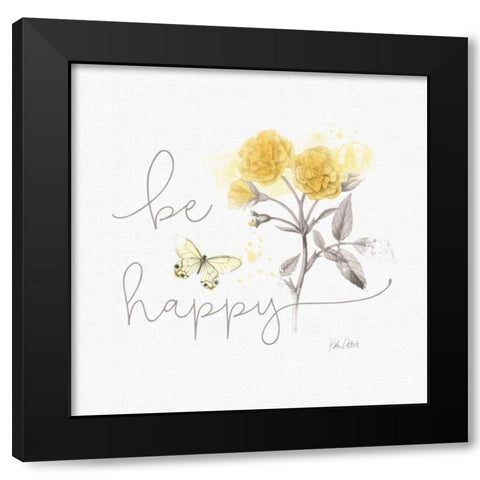 Sunny Day VIII Black Modern Wood Framed Art Print with Double Matting by Pertiet, Katie