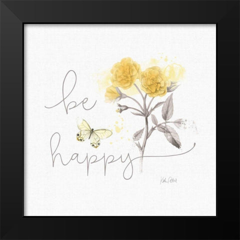 Sunny Day VIII Black Modern Wood Framed Art Print by Pertiet, Katie