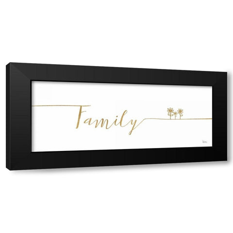 Underlined Thoughts IV Black Modern Wood Framed Art Print by Charron, Veronique