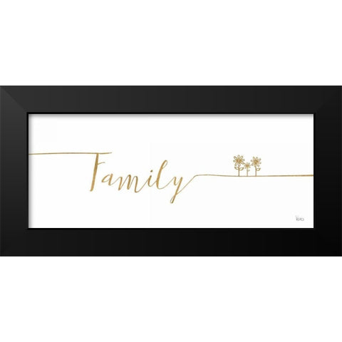 Underlined Thoughts IV Black Modern Wood Framed Art Print by Charron, Veronique