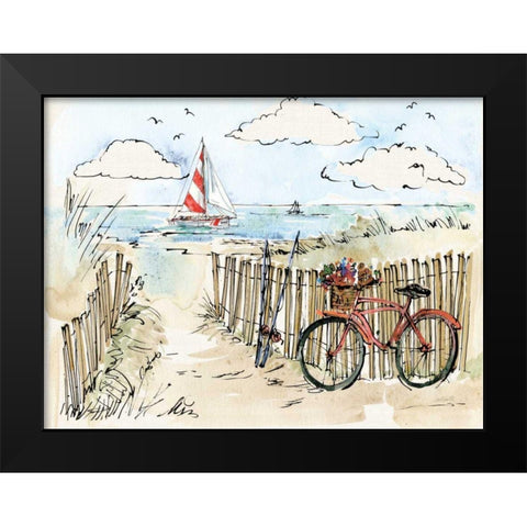 Coastal Catch VI Black Modern Wood Framed Art Print by Tavoletti, Anne