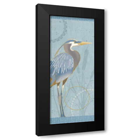 By the Shore IV Black Modern Wood Framed Art Print by Charron, Veronique