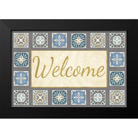 By the Shore XV Black Modern Wood Framed Art Print by Charron, Veronique