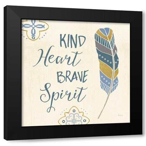 By the Shore XIX Black Modern Wood Framed Art Print with Double Matting by Charron, Veronique