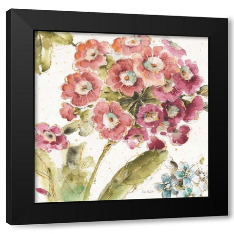 Country Bloom IV Black Modern Wood Framed Art Print by Audit, Lisa