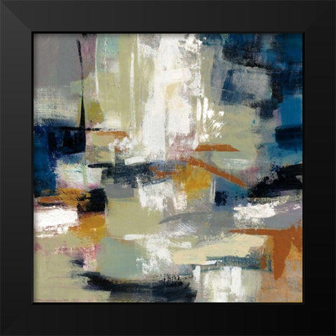 Full Moon II with White Black Modern Wood Framed Art Print by Vassileva, Silvia