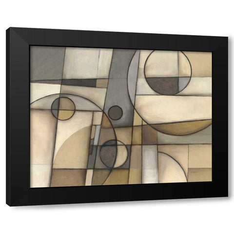 Mythology Neutral Black Modern Wood Framed Art Print with Double Matting by Schick, Mike