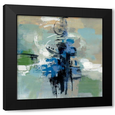 Vista Point II Black Modern Wood Framed Art Print by Vassileva, Silvia