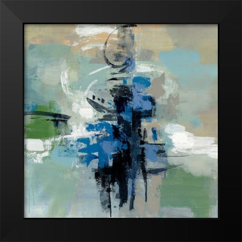 Vista Point II Black Modern Wood Framed Art Print by Vassileva, Silvia