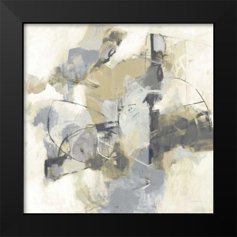 Skyline I Archroma Black Modern Wood Framed Art Print by Anderson, CJ