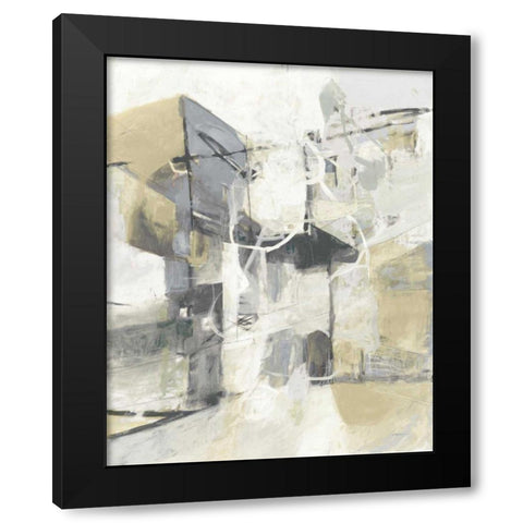 Skyline II Archroma Black Modern Wood Framed Art Print by Anderson, CJ