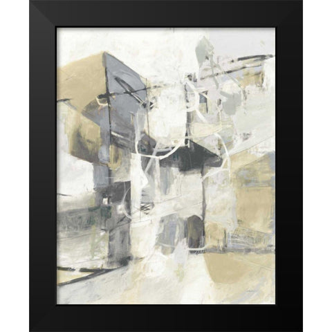 Skyline II Archroma Black Modern Wood Framed Art Print by Anderson, CJ