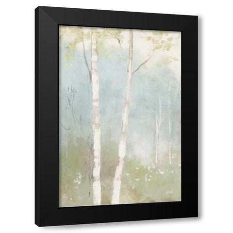 Spring Fling I Cool Crop Black Modern Wood Framed Art Print by Purinton, Julia