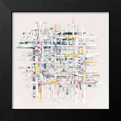 New Morning Black Modern Wood Framed Art Print by Schick, Mike