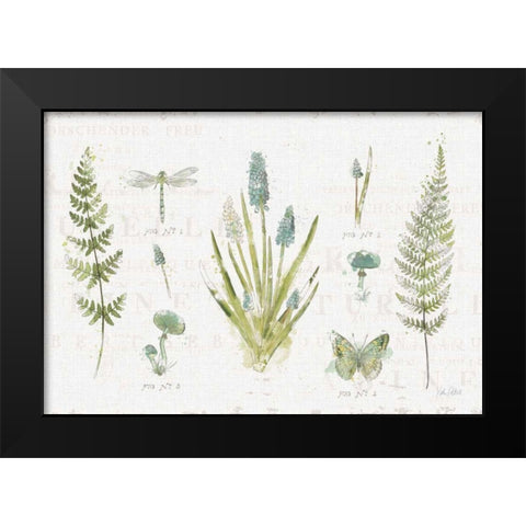 In the Forest I Crop Black Modern Wood Framed Art Print by Pertiet, Katie