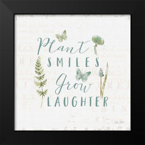 In the Forest IV Black Modern Wood Framed Art Print by Pertiet, Katie