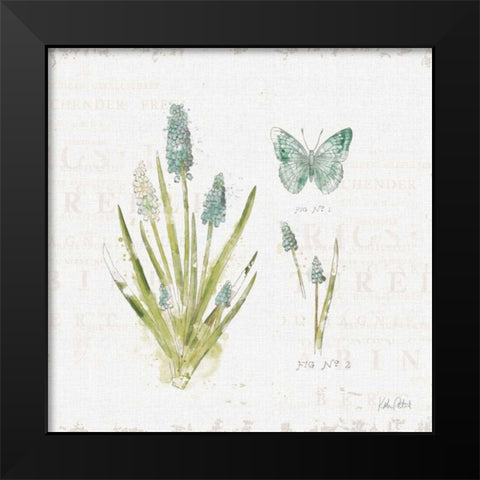 In the Forest VII Black Modern Wood Framed Art Print by Pertiet, Katie