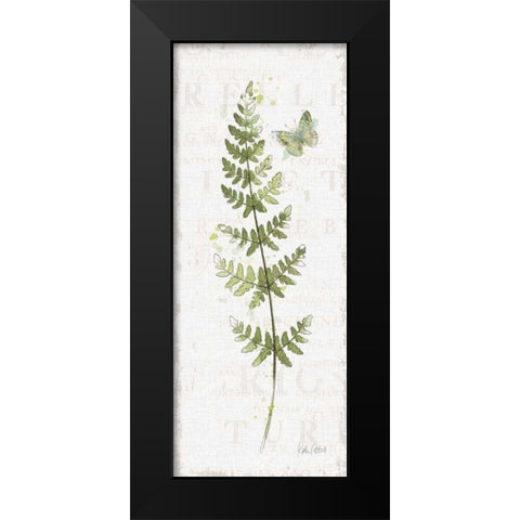 In the Forest VIII Black Modern Wood Framed Art Print by Pertiet, Katie