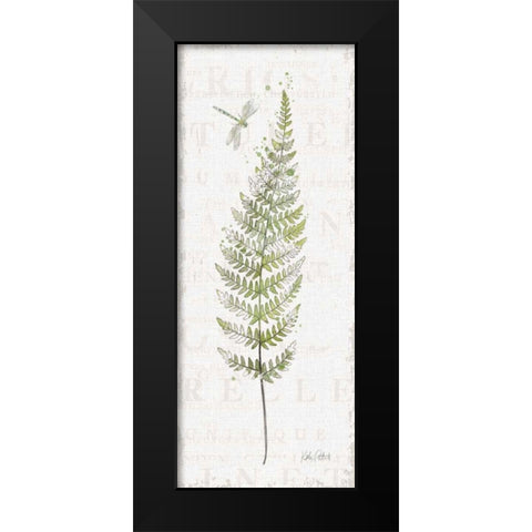 In the Forest IX Black Modern Wood Framed Art Print by Pertiet, Katie