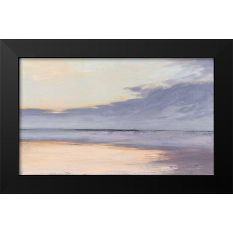 Shore Black Modern Wood Framed Art Print by Purinton, Julia